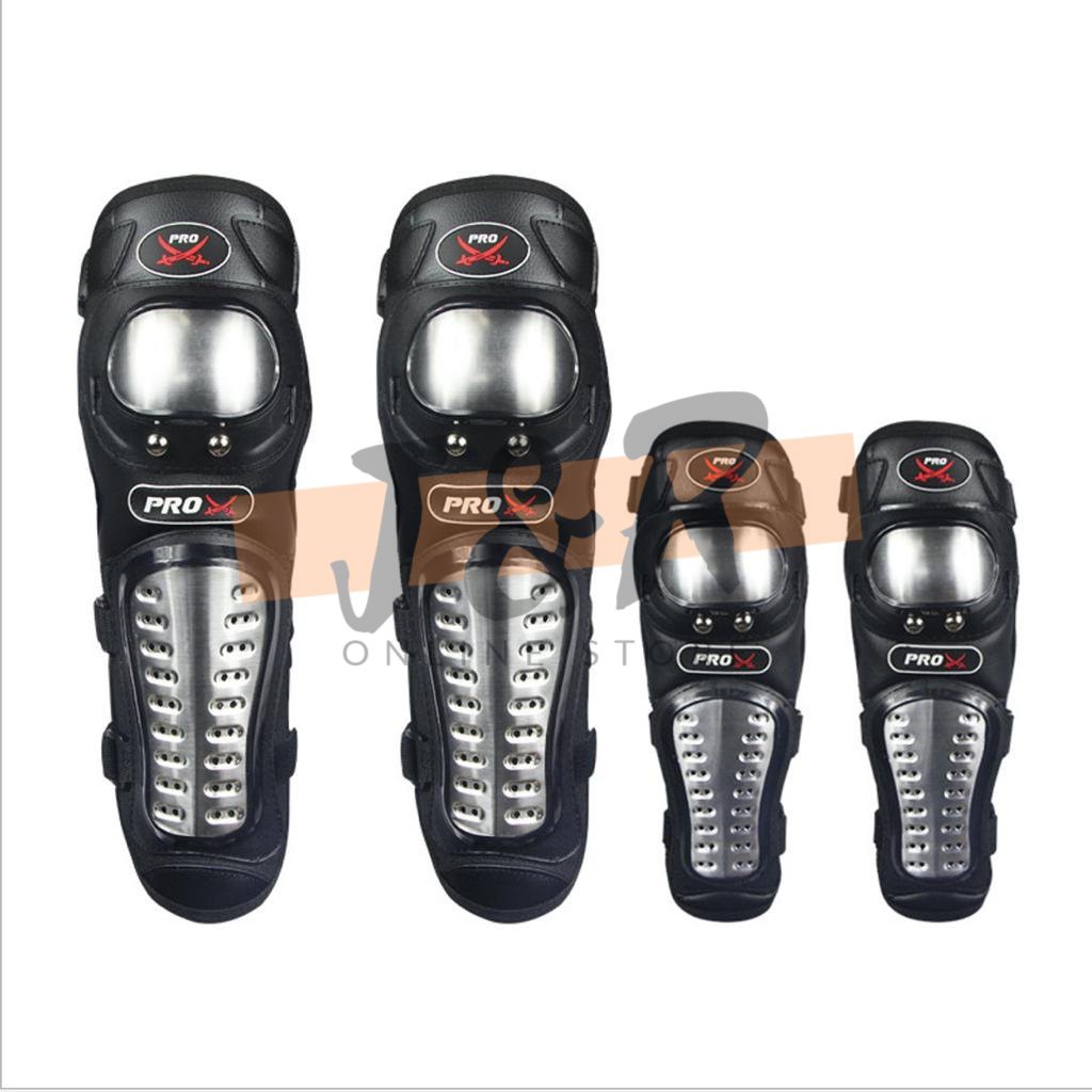 Dekker Pro X Pelindung Lutut & Siku Pengendara Motor ( 1 set 4 pcs )