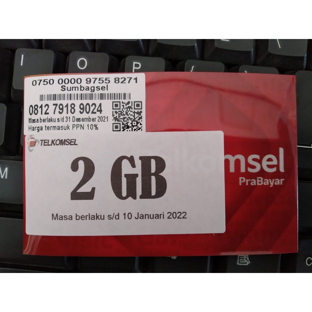 Kartu Paket Telkomsel 2 GB