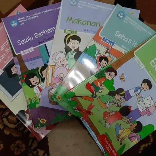 

❤BISA COD❤ Paket Buku Tematik Depdikbud Kelas 5 Semester 1 Tema 1,2,3,4 & 5