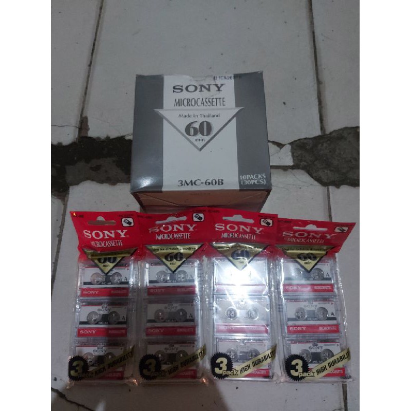 Sony MC-60 MC60 Microcassette Blank Tape