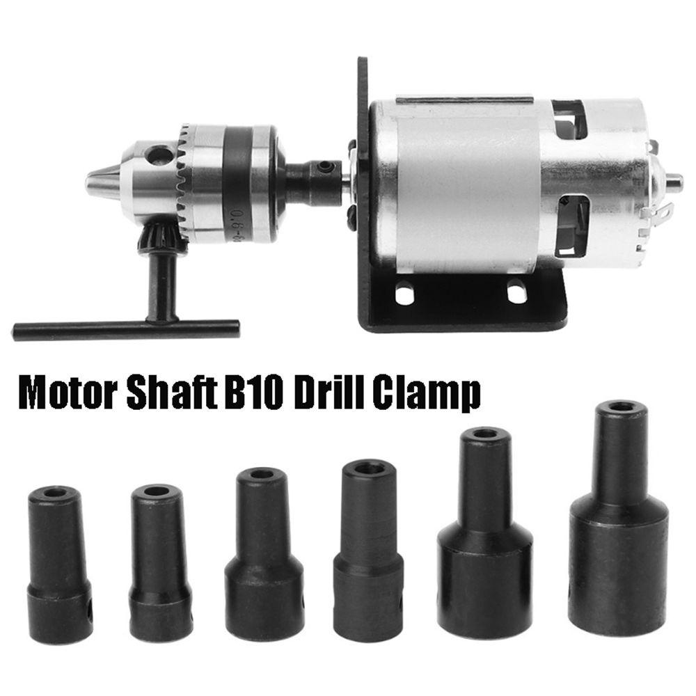 【 ELEGANT 】 Drill Clamp Chuck Hitam Coupling B10 Sleeve Screw Skrup Listrik Kopler