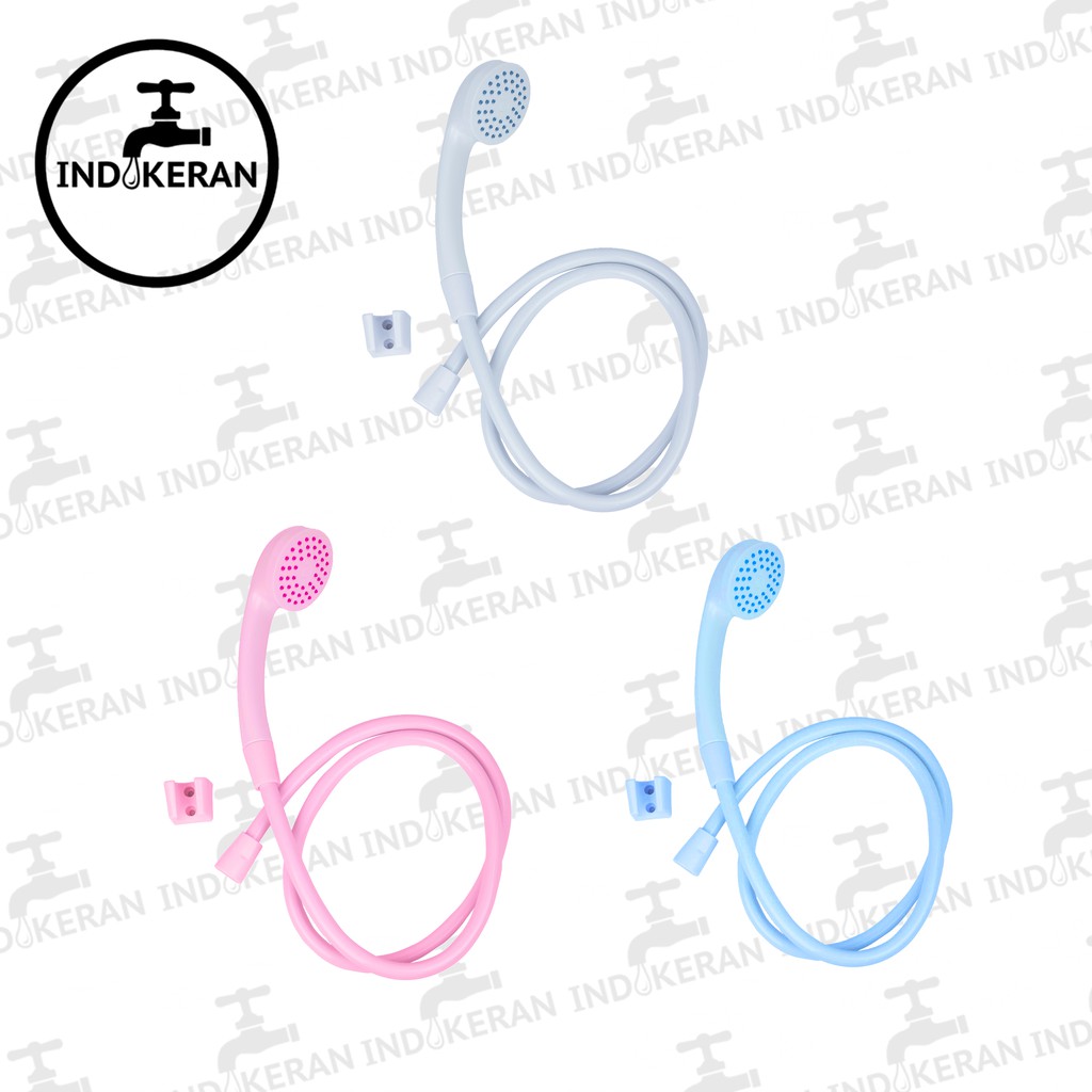 INDOKERAN - Hand Shower Mandi Warna - 1/2 Inch - High Quality