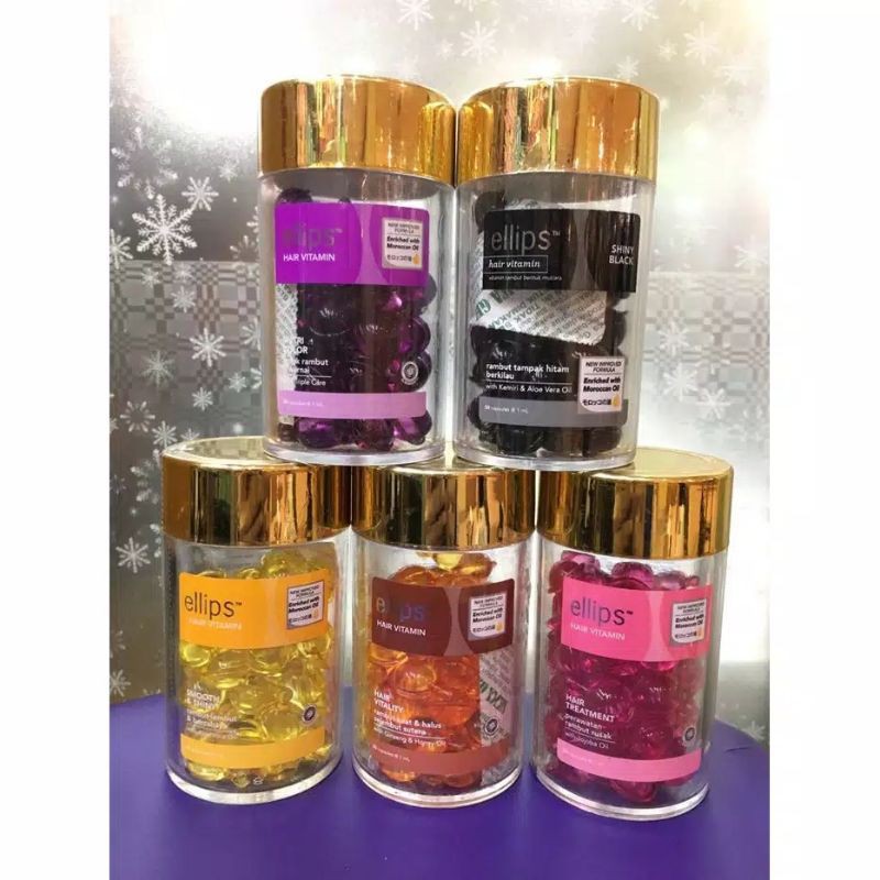 Ellips Vitamin Rambut 50 Butir - Vitamin Rambut Ellips