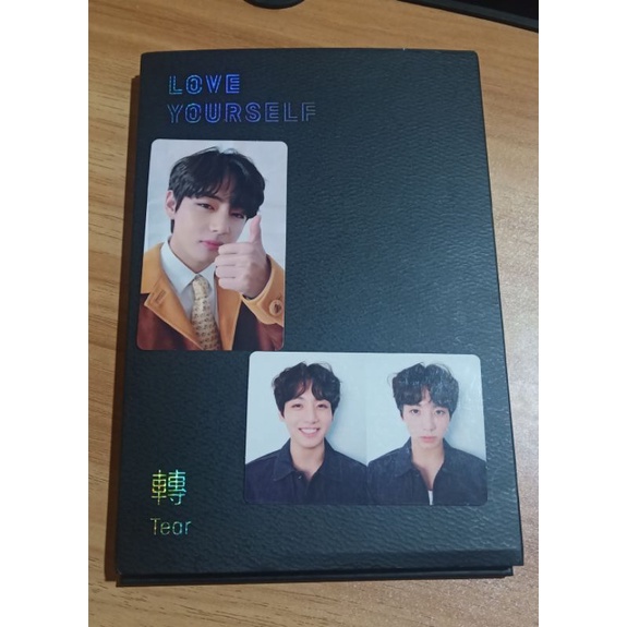 BUNDLE ALBUM TEAR R+POB TAEHYUNG+JUNGKOOK TEAR R