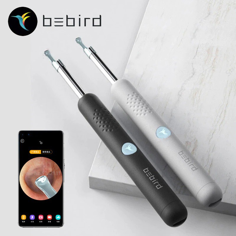 Bebird Smart Visual Ear Stick Kamera Endoscope HD Pembersih Telinga - C3 - White