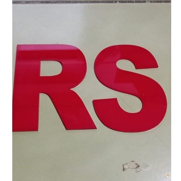 Huruf akrilik timbul tinggi 20cm.huruf Timbul Akrilik,Huruf Dekorasi timbul