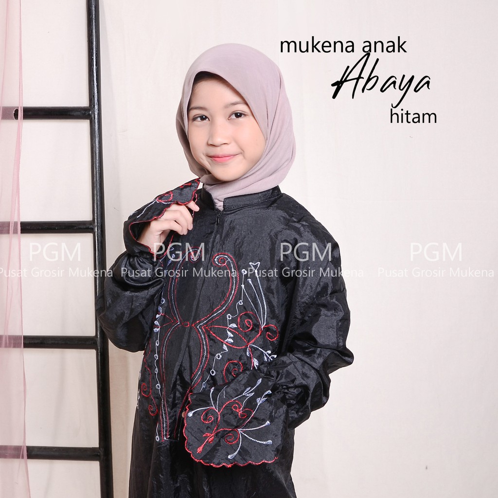 Mukena Anak Terusan Parasut Traveling