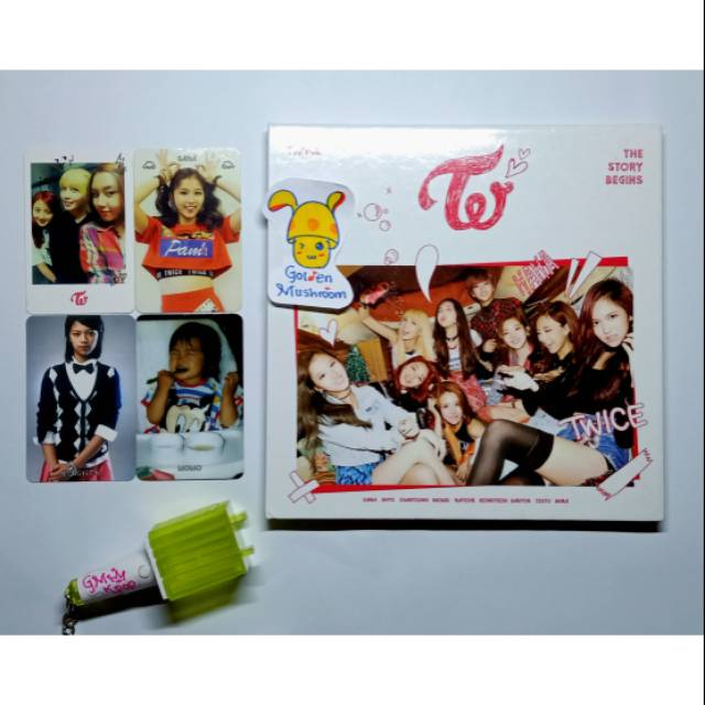 Twice album the story begins tsb sana momo jungyeon photocard