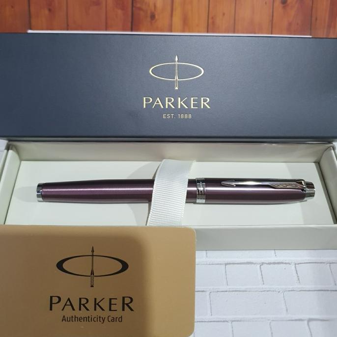 

Pulpen Parker IM New Light Purple Klip Silver Free Grafir ---Terbaru---