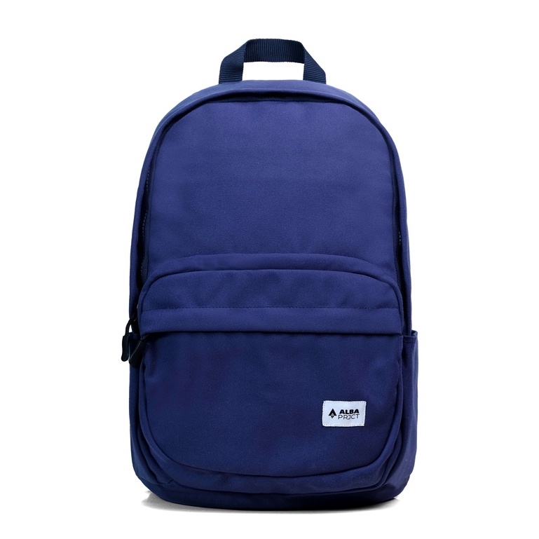 Alba Project - Backpack Aruna (NAVY) - Tas Ransel Pria Wanita Water Resistant - Ransel Laptop - Tas Punggung - Tas Sekolah