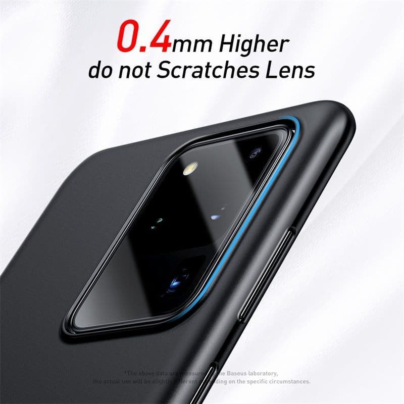 Baseus Silicone SoftCase Cover Samsung Galaxy A21s Casing Ultra Slim Black Matte