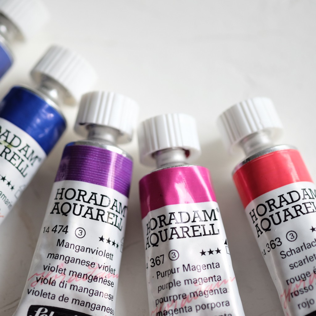 

Schmincke Horadam Aquarell Watercolor Share Mini / Half Pan (Part 1)