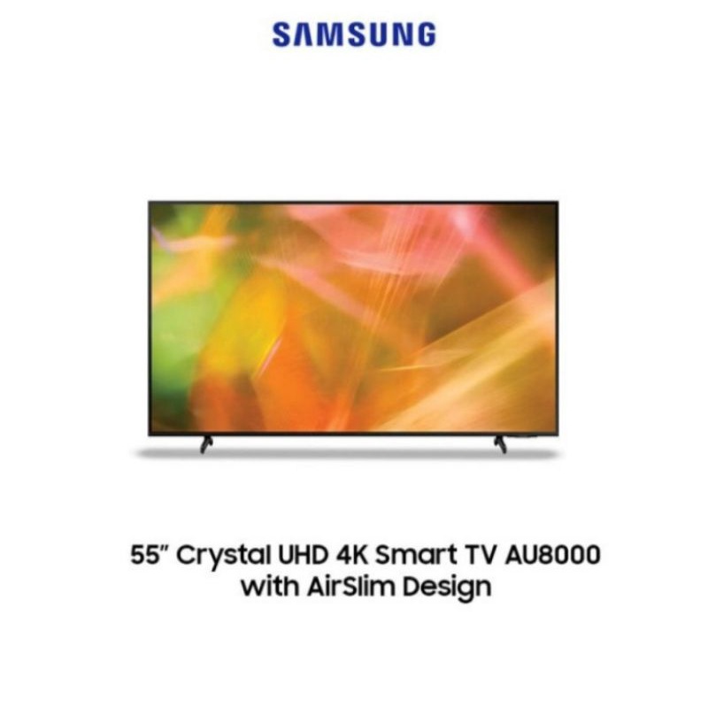 LED TV SAMSUNG 55AU8000(55INCH)CRYSTAL UHD 4K SMART TV