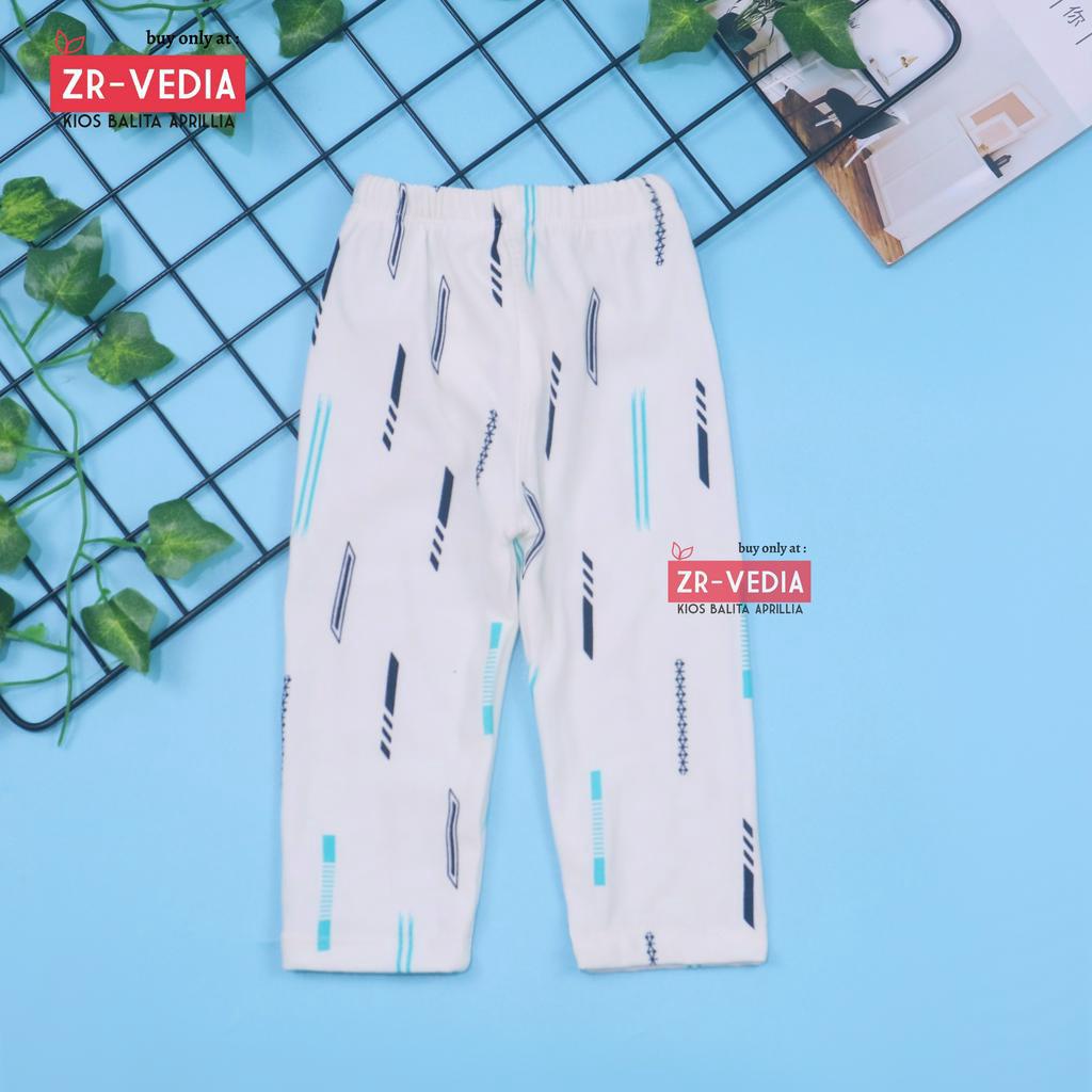 Legging White uk Bayi-15 tahun / Legging Panjang Anak Perempuan Bahan Kaos Baby Terry Celana Putih Lejing Laging ZR Vedia