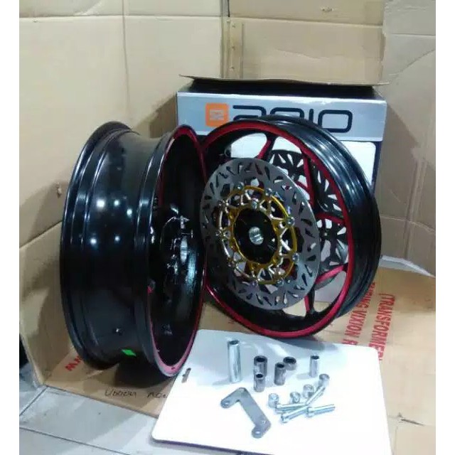 VELG AXIO DOUBLE DISC CBR 150 FACELIFT K45G NEW CB 150R VELG AXIO DOUBLE DISC CBR 150 FACELIFT K45G NEW CB 150R
