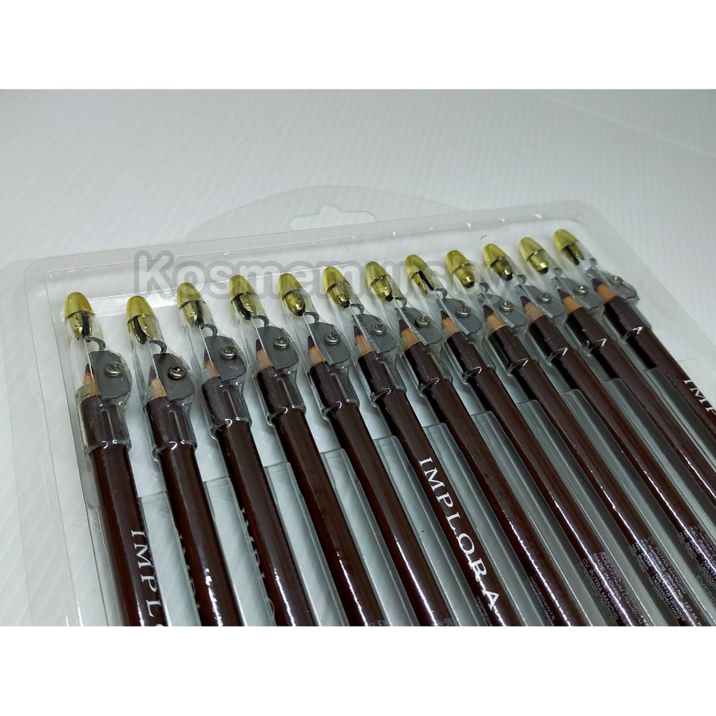 Pensil alis implora coklat BPOM original