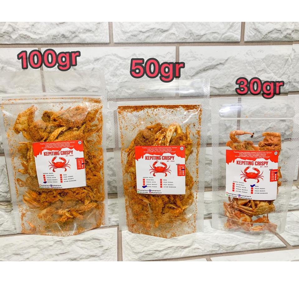 

〈〈11.11〉〉 KEPITING CRISPY 100gr | BABY CRAB CRISPY CANGKANG BISA DIMAKAN