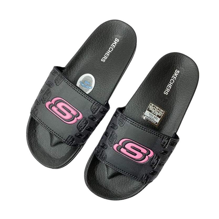 Sandal Skechers Wanita Slide Terbaru Sendal Cewek Sketchers Selop Kekinian Murah Sandal Skecher Cewek