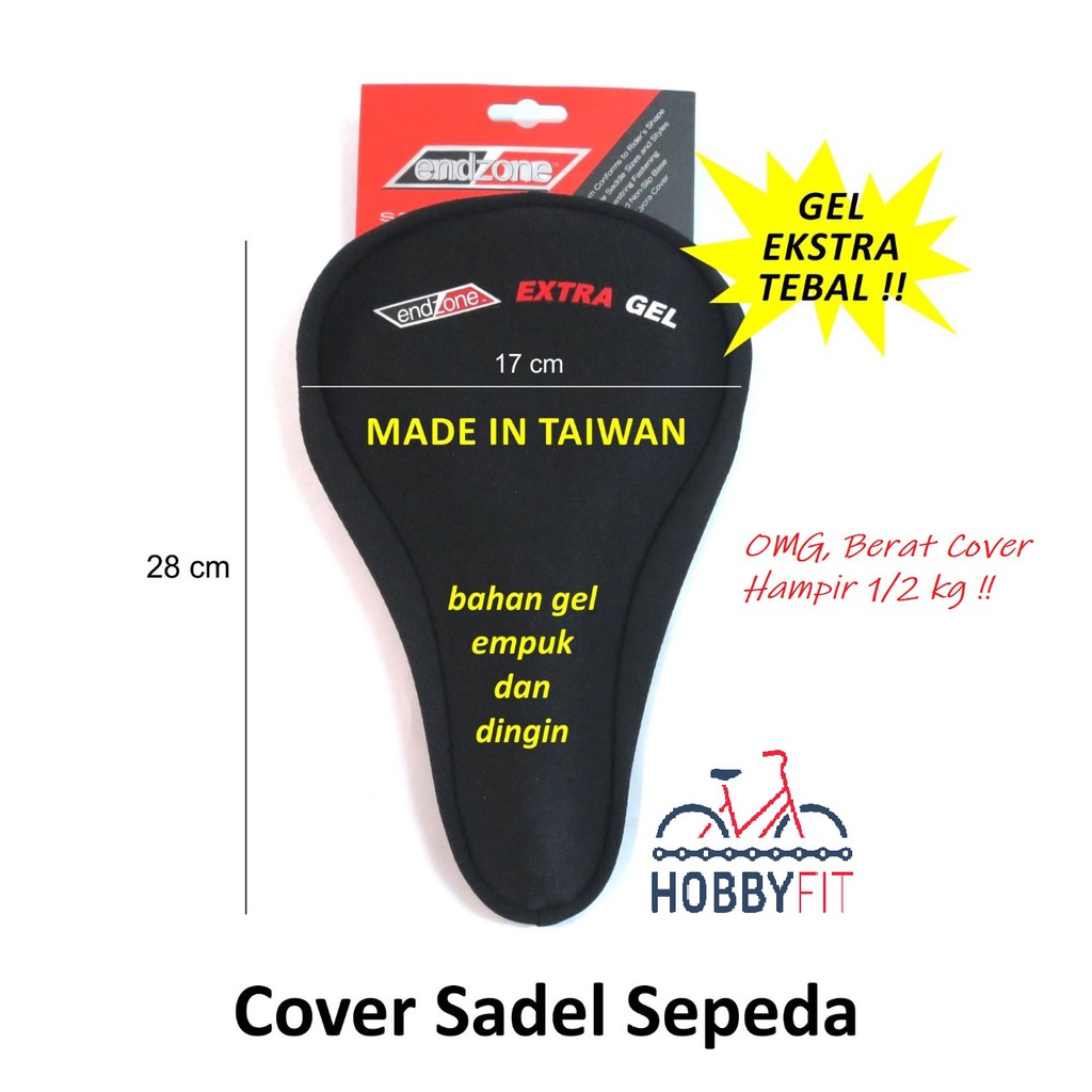 Cover sadel sepeda asli Gel extra tebal /sarung  jok/sarung sadel sepeda MTB/Lipat/Balap