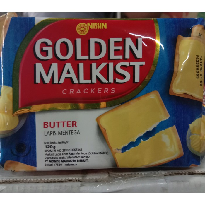 

NISSIN GOLDEN MALKIST BUTTER 120 GRAM