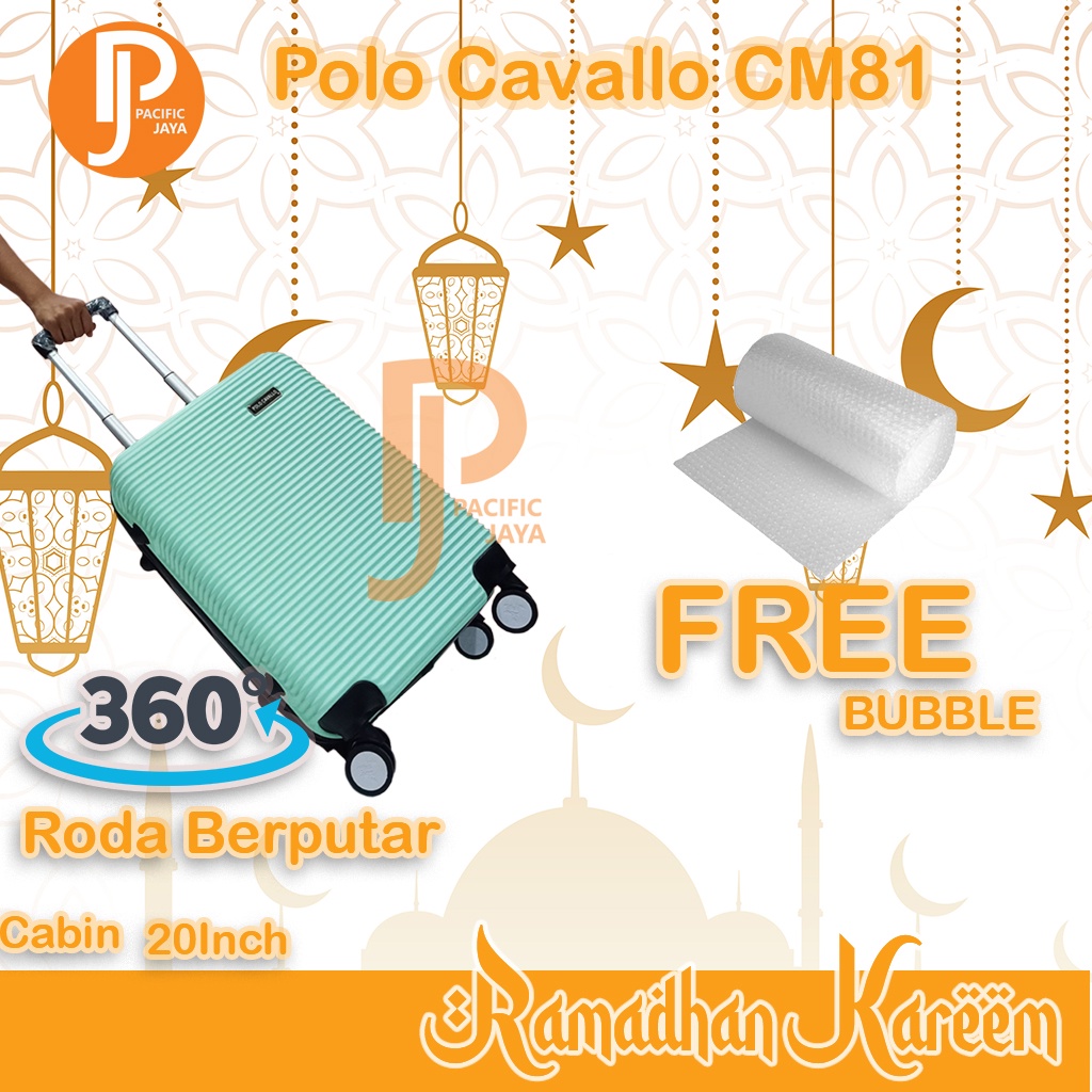 12.12 BIG PROMO Koper Polo Cavallo/Polo EAST 20 Inch CM81 - Variasi