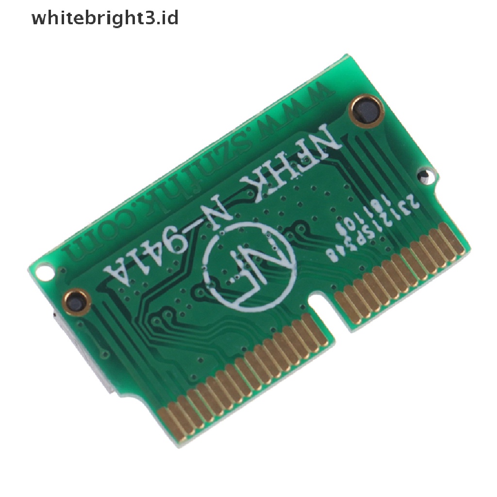 (whitebright3.id) Kartu adapter Konverter SSD NGFF M.2 NVME Untuk Buku Mac 2013-2015