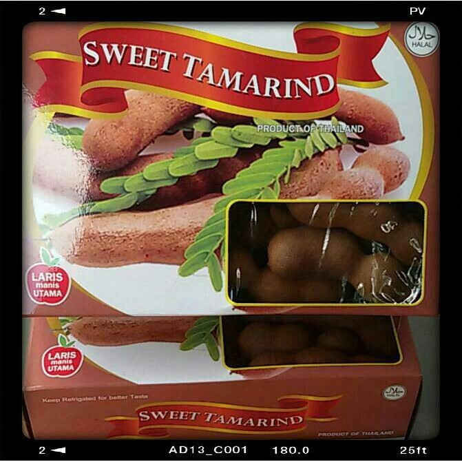 

Asam Bangkok Thailand (Sweet Tamarind) Halal 500g