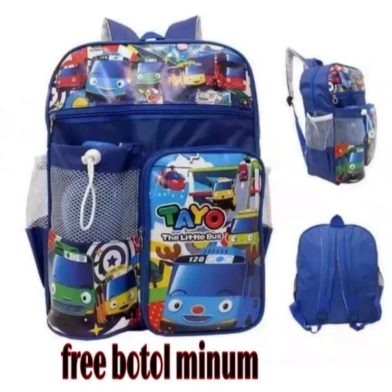 TAS RANSEL ANAK SD &amp; TK, BERHADIAH BOTOL MINUM