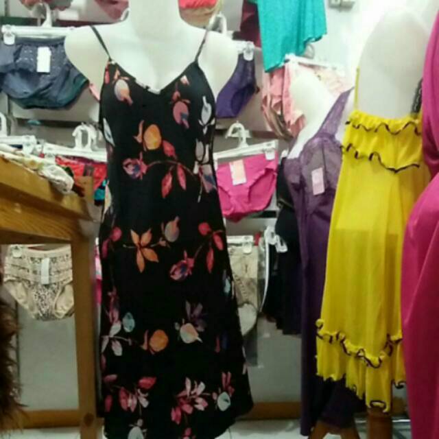 Baju tidur satin / daster satin motif random