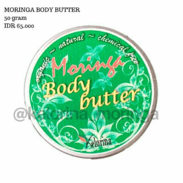 

KELORINA Body Butter / 2024 / Kelor antioksidan moringa herbal nature halal obat kulit
