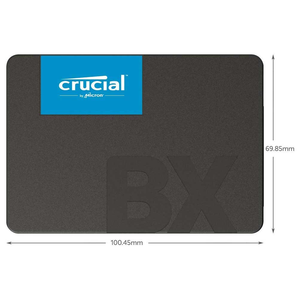 Crucial SATA 2.5 Internal SSD 6GB/s 240GB - BX500 - Black