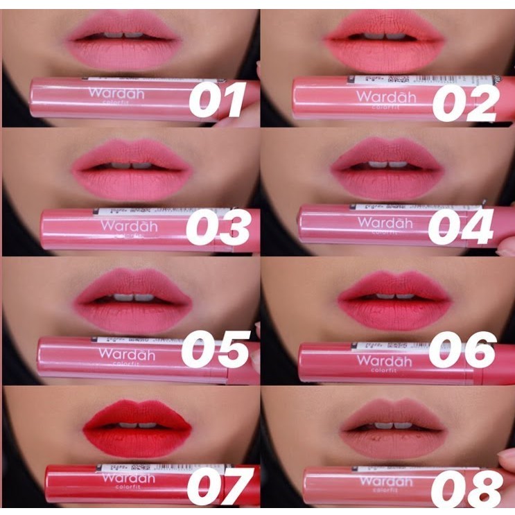 Wardah Colorfit Velvet Matte Lip Mousse | Lip Cream