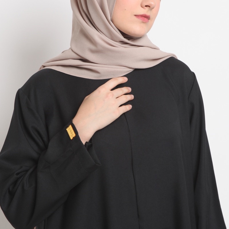 Pennay Dress Abaya Basic Polos Fashion Muslim Shafana Free Tote Bag