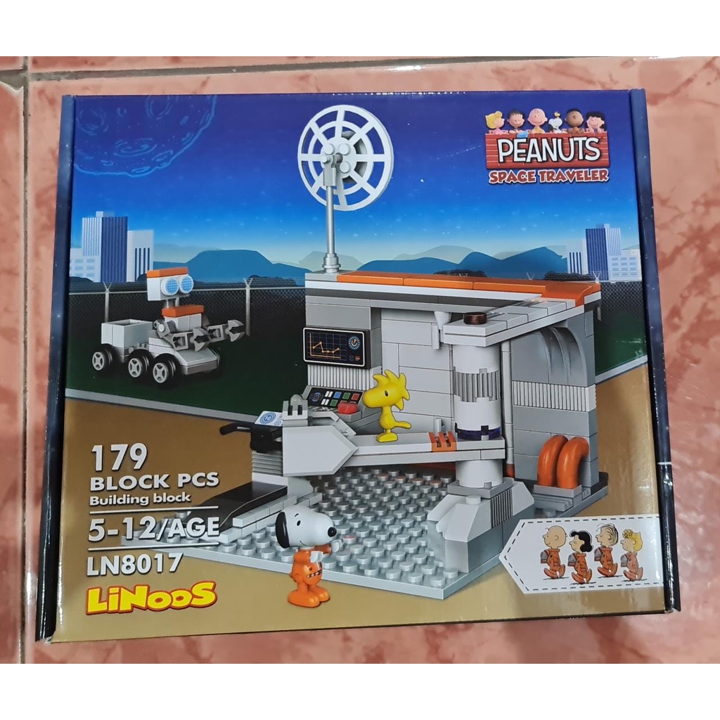 PAJANGAN + MAINAN LEGO ORI SNOOPY NO 44