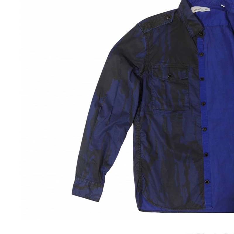 STONE ISLAND FLOWING CAMO RISERVA OVERSHIRT