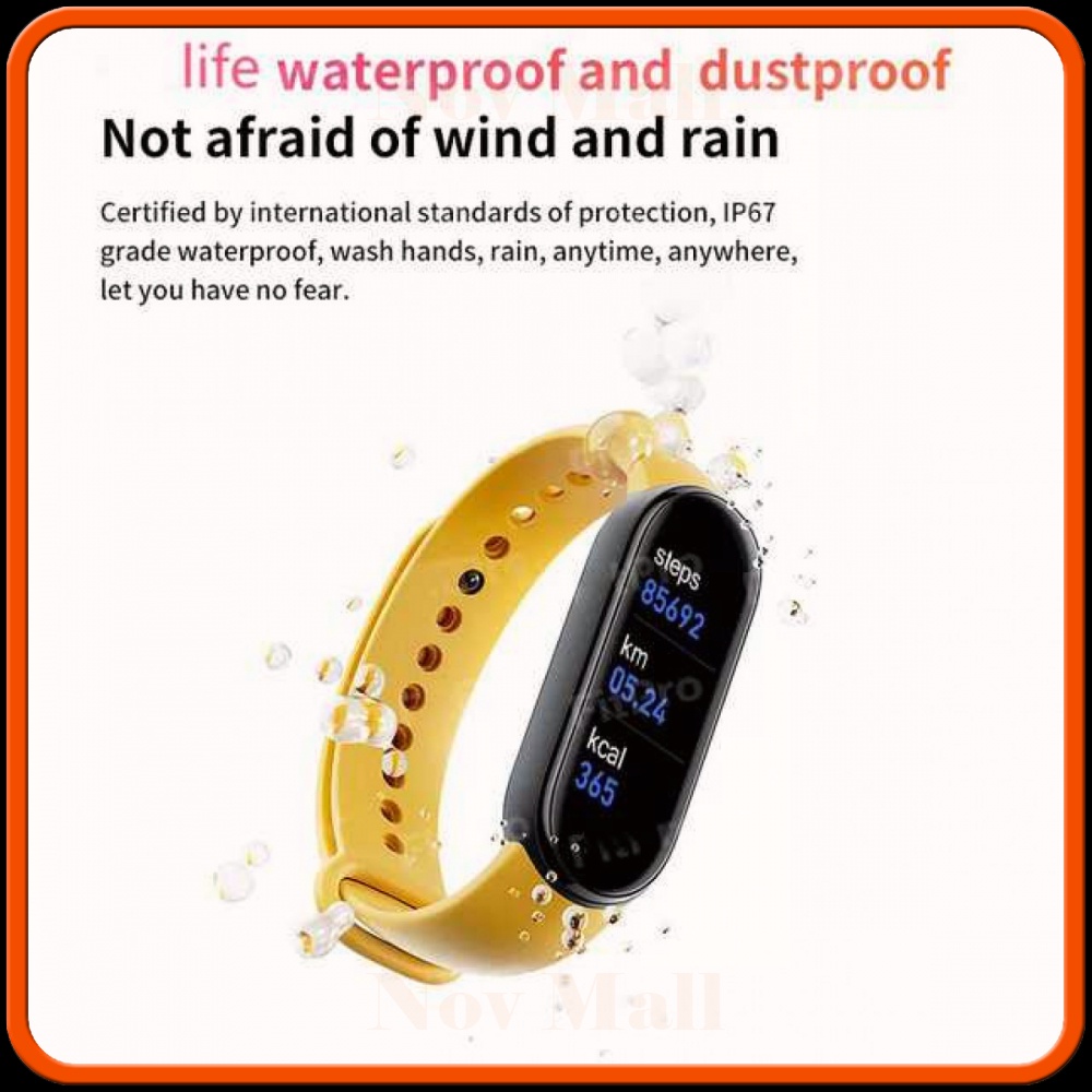 SKMEI Smartwatch Sport Fitness Tracker Heart Rate - M6