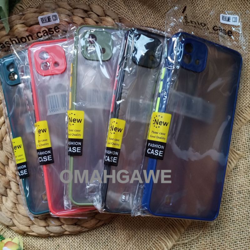 CASE MY CHOICE OPPO REALME C20 PELINDUNG KAMERA BUMPER CASE