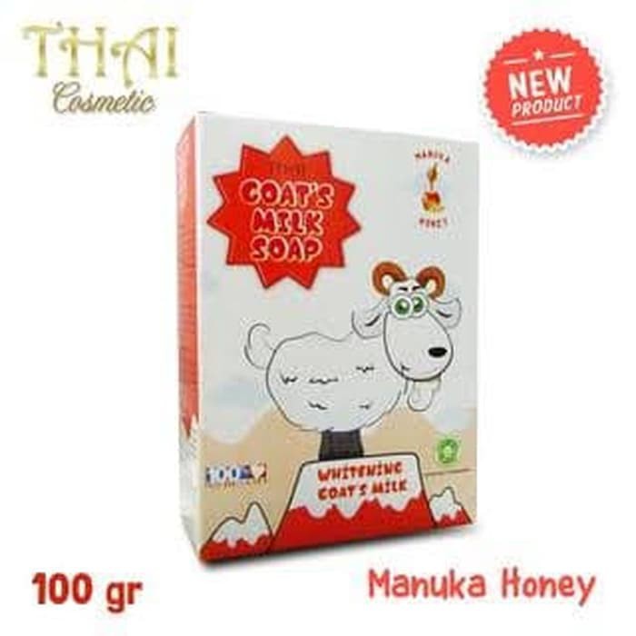 KINDSTORE❤ | Thai Goats Milk Soap 100gr | Sabun Pemutih BPOM ORIGINAL