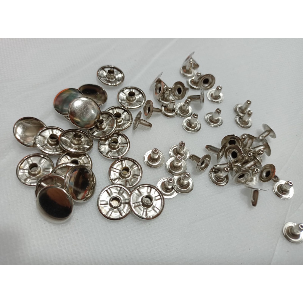 Kancing jepret / kancing Cnet Senap Button Per Pack