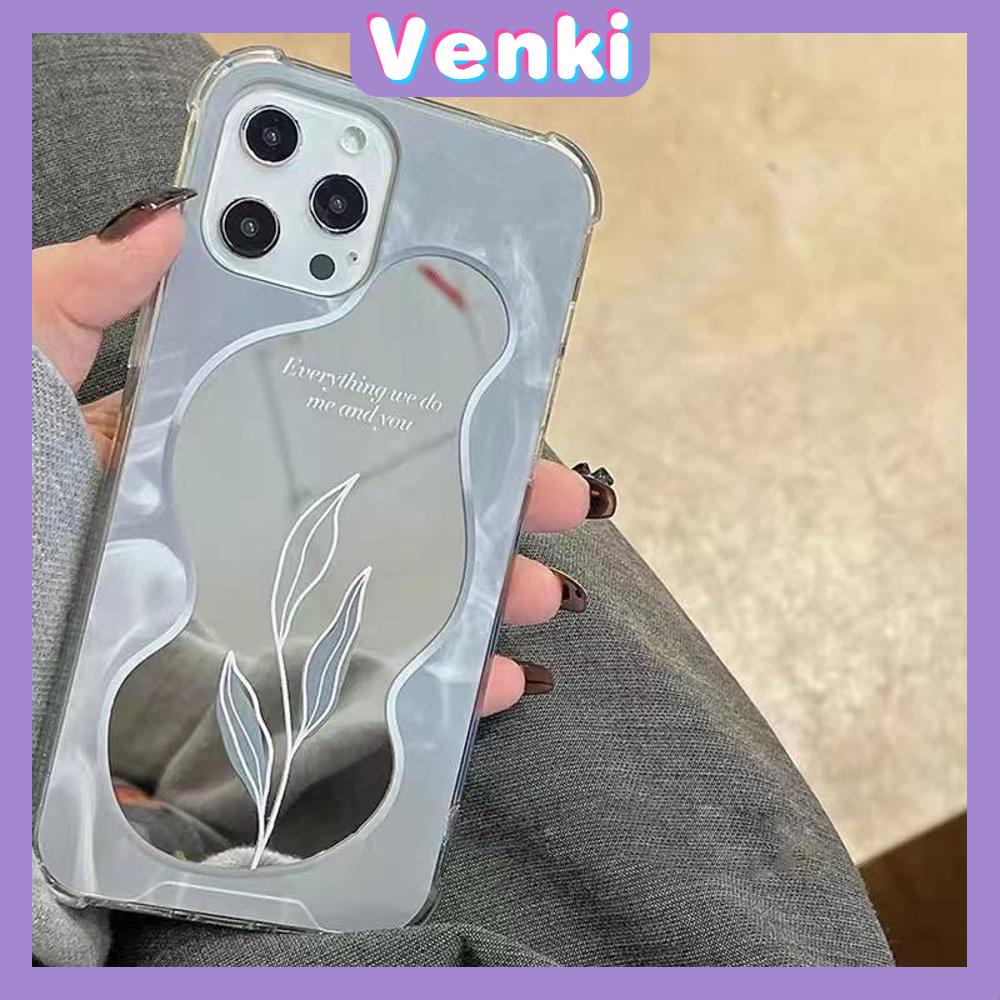 iPhone Case Acrylic HD Mirror Laser Airbag Shockproof Protection Camera Tulip Flowers Compatible For iPhone 11 iPhone 13 Pro Max iPhone 12 Pro Max iPhone 7 Plus iPhone xr xs max