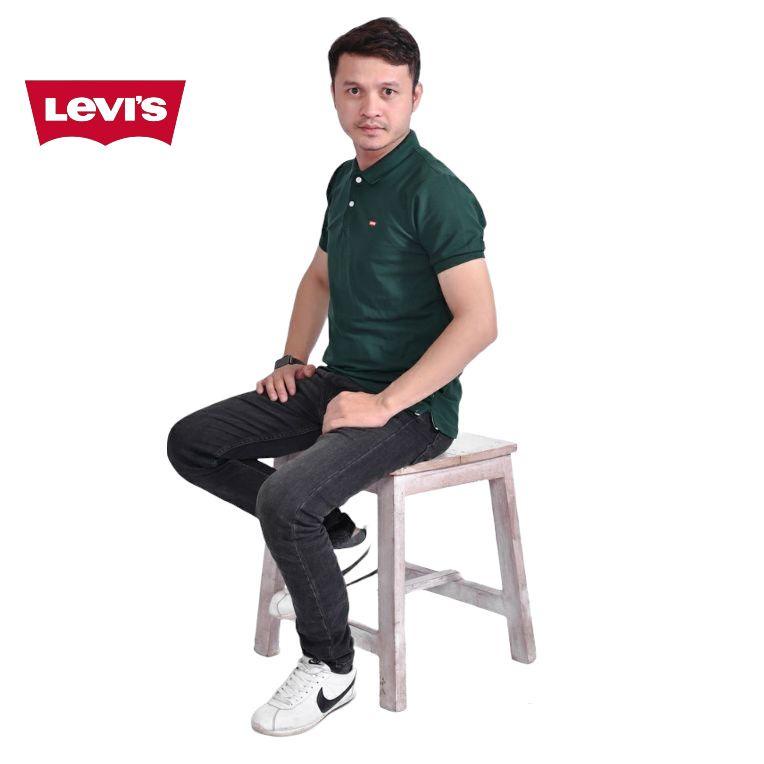 Polo Shirt Kaos Kerah Polos  Made in USA Original W47L