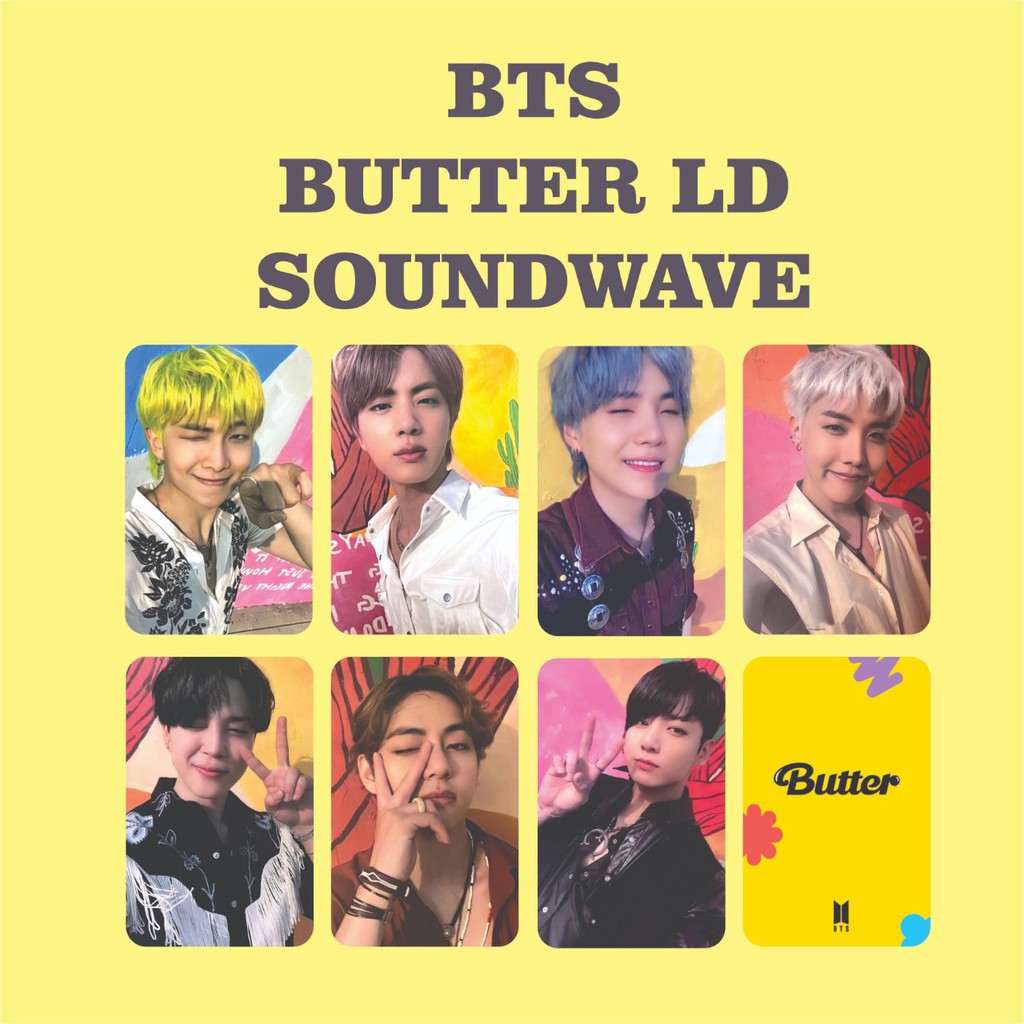 BTS BUTTER LUCKY DRAW LD SW M2U PST PHOTOCARD