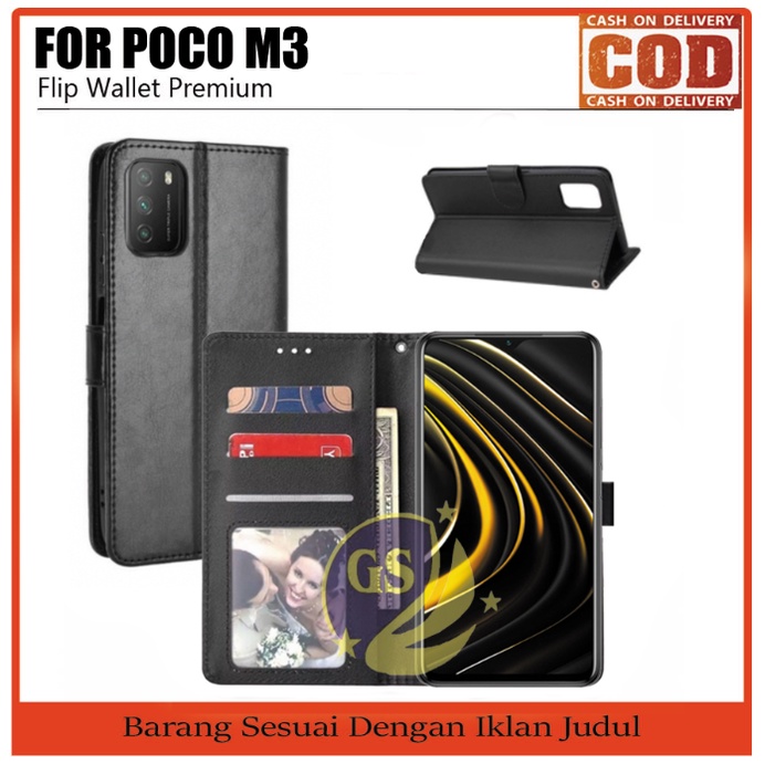 Flip Case XIAOMI Mi 11T / 11T PRO 5G / 11 Lite 5G Pocophone Poco M5 C40 F3 F1 M3 X3 NFC X3 PRO Flip Cover Wallet Dompet Kulit