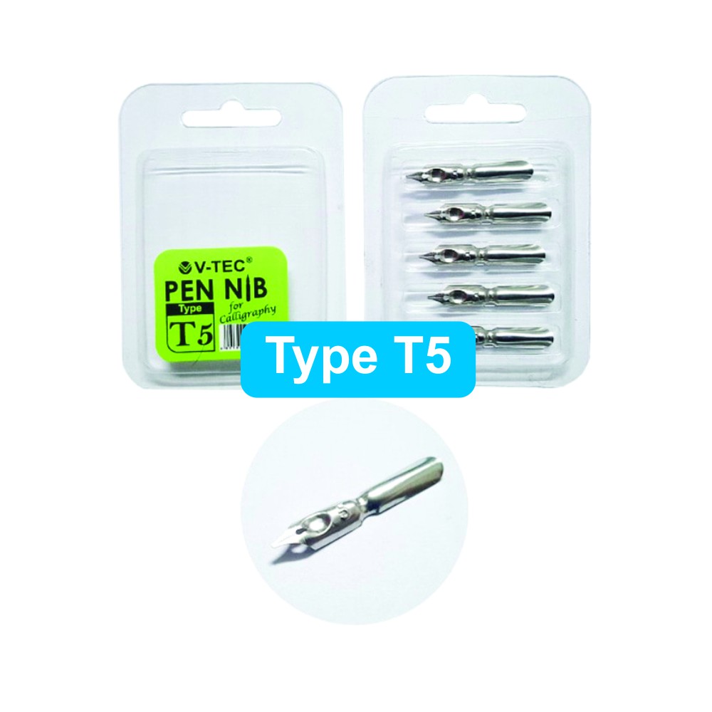 

V-TEC PEN NIB (ISI 5 PCS) TYPE T-5