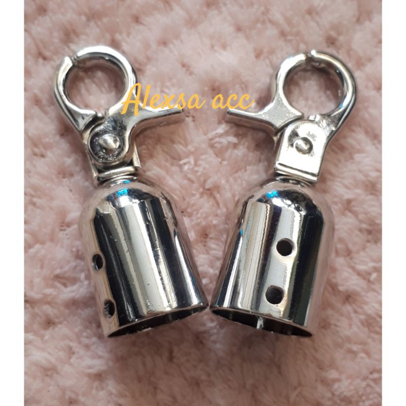 lonceng nikel/kait lonceng tali tas 1pcs