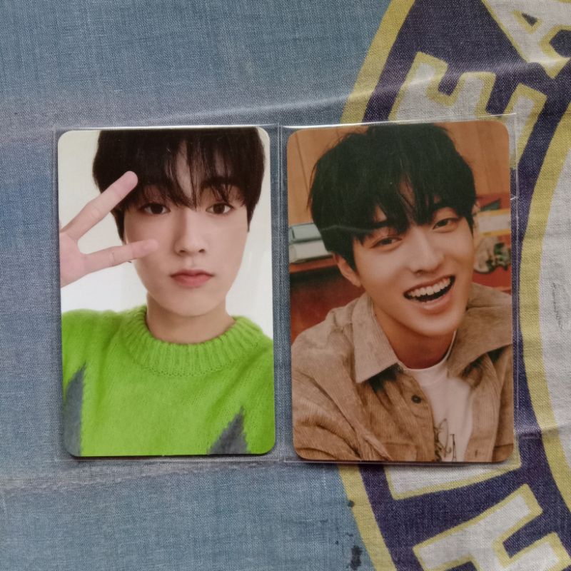 TREASURE HARUTO PHOTOCARD SELCA BLUE, KTOWN CONCEPT