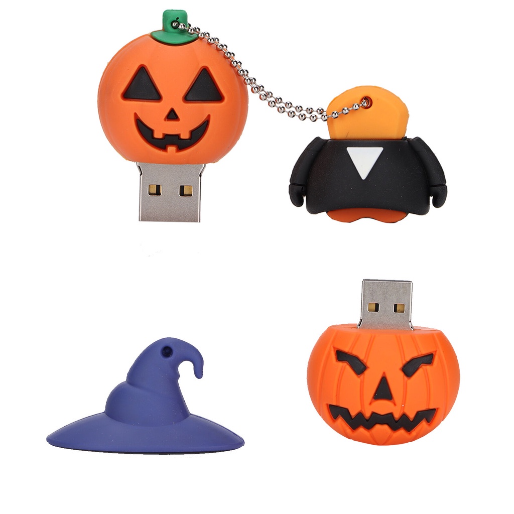 U Disk Cute Pumpkin USB 2.0 Flashdisk Penyimpanan Memory Stik Jempol 64GB