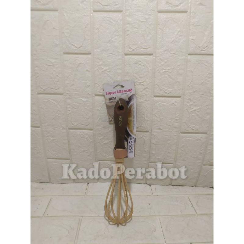 Kocokan telur bolde - kocokan telur estetik -super utensil whisk bolde