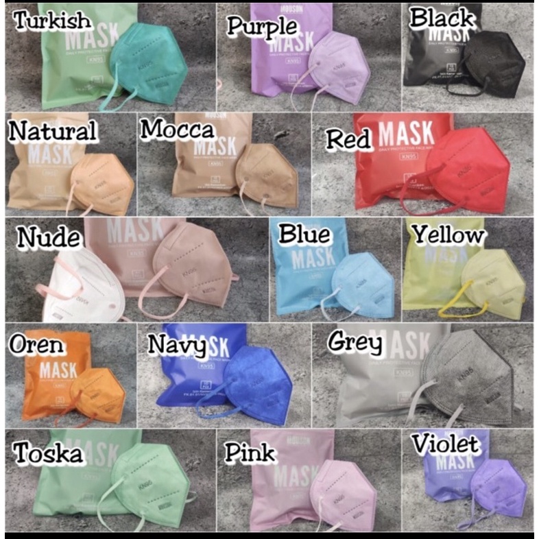 MASKER KN95 ISI 10pcs Mouson / Mediocare