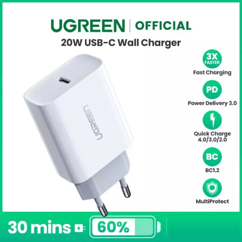 UGREEN CD137 Wall Charger PD 20W